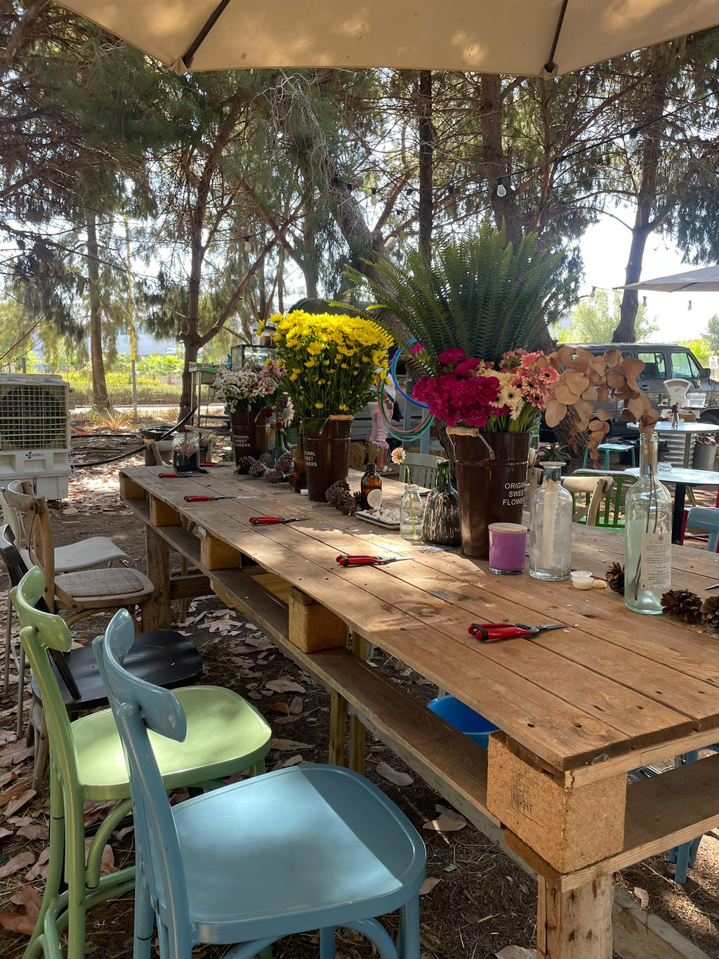 💐 סדנת שזירה בפרחים